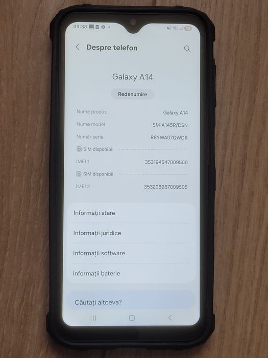 Samsung A14 64/4 dual sim