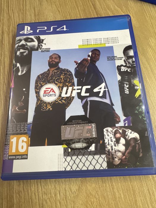 Диск на PS 4 UFC 4