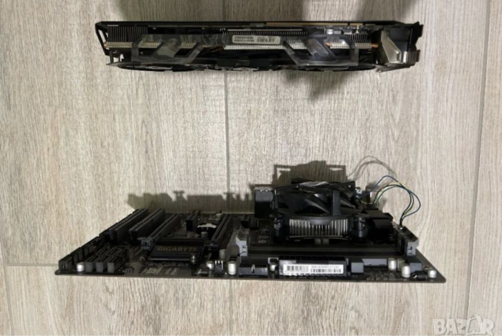 видеокарта и дънна платка GIGABITE WINDFORCE