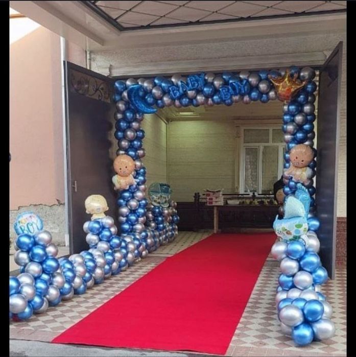 Арка из шаров. Оформление