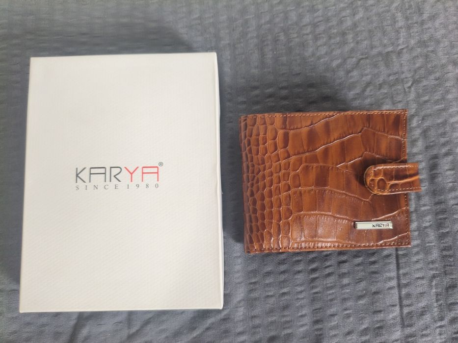 Продам кожаные кошельки KARYA