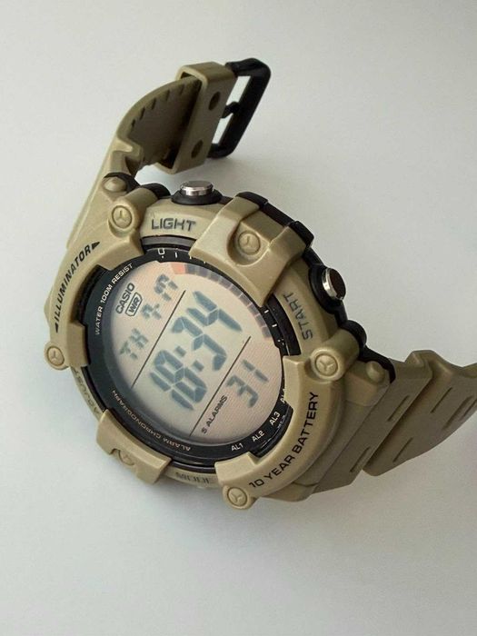 Ceas Casio AE-1500WH-5AVEF bej, original