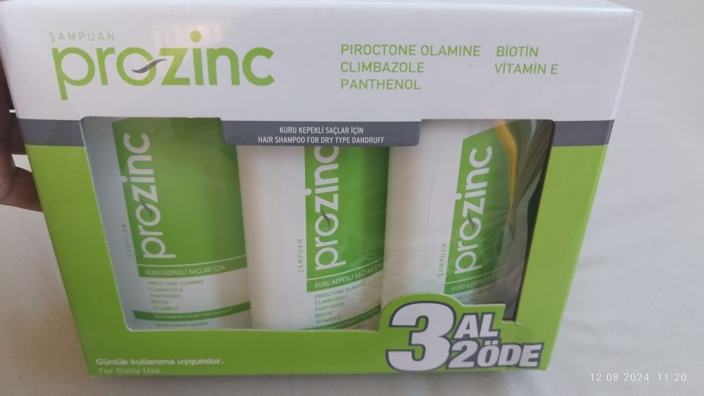 3 броя Шампоан против пърхот