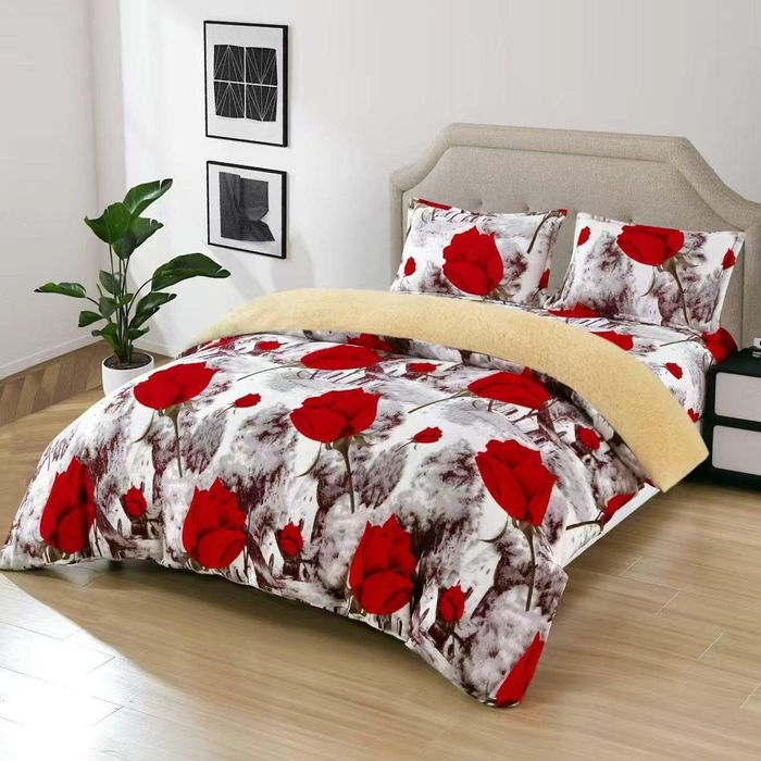 Lenjerie de pat cu elastic Cocolino 4 piese