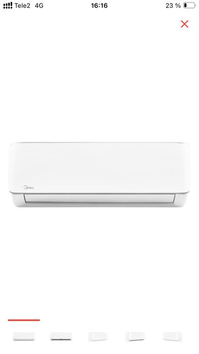 Кондиционер новый midea