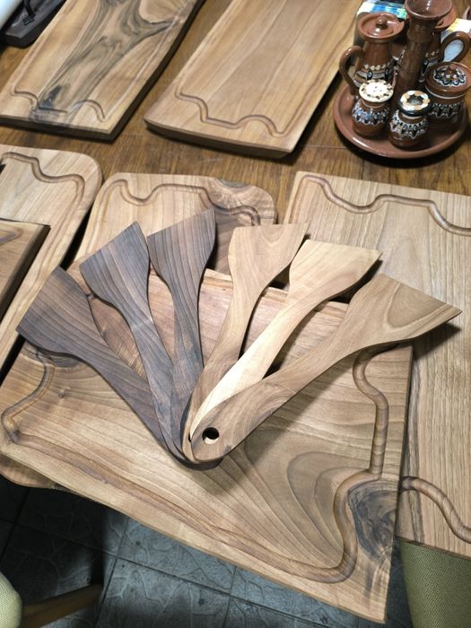 Дървени бъркалки от Орех