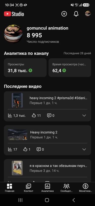 Продаю ютуб канал