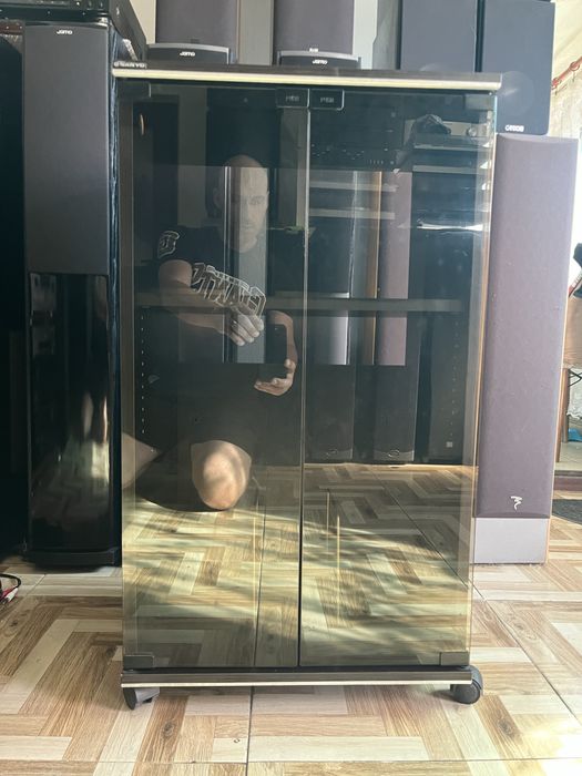 Rack Audio Sony/Technics pt aparate de 43 cm cu usi fumurii