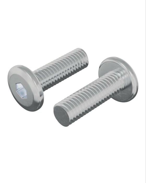Șurub 2 pcs Argintiu 8 x 25 mm Oțel