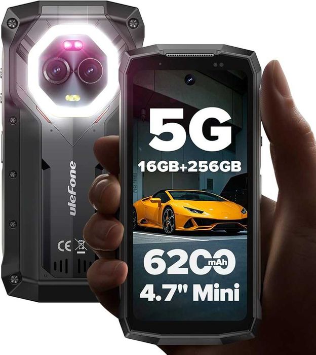 Ulefone Armor Mini 20 Pro 5G 16GB RAM 256GB ROM с IP68 защита