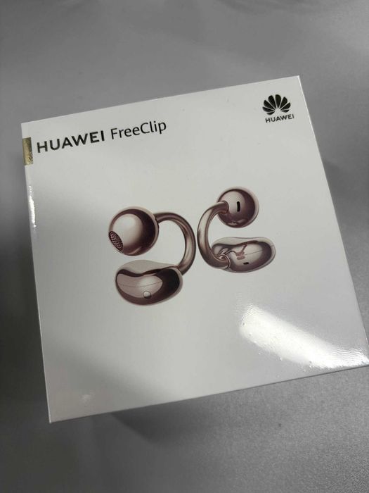 Продам наушники Huawei FreeClip (Rose Gold) + бесплатная доставка