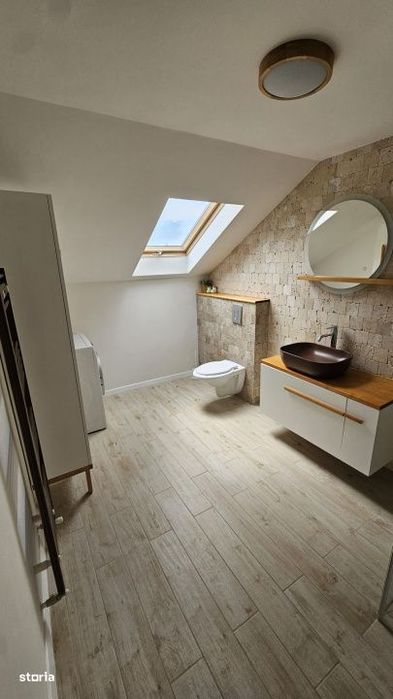 Apartament cochet la mansarda, complet mobilat & utilat, dressing + pa