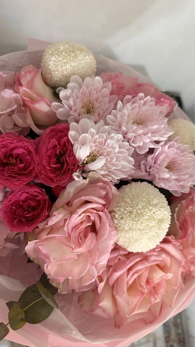 букеты свежие цветы