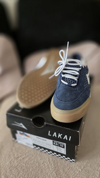 Чисто нови скейт маратонки Lakai Payload Navy/Gum