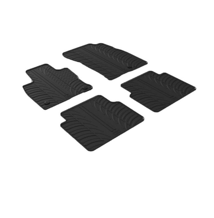 Set covorase auto din cauciuc pentru Ford Escape SUV 05.2020->, Kuga SUV 05.2020->, Gledring, 4 buc.