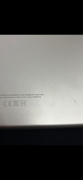 MacBook Air M2 A2681 (2022)