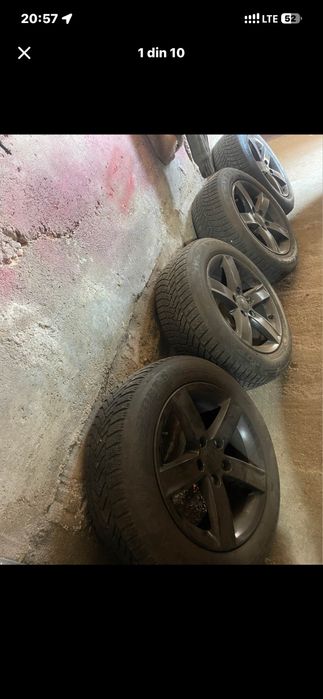 Jante cu anvelope r16 Audi