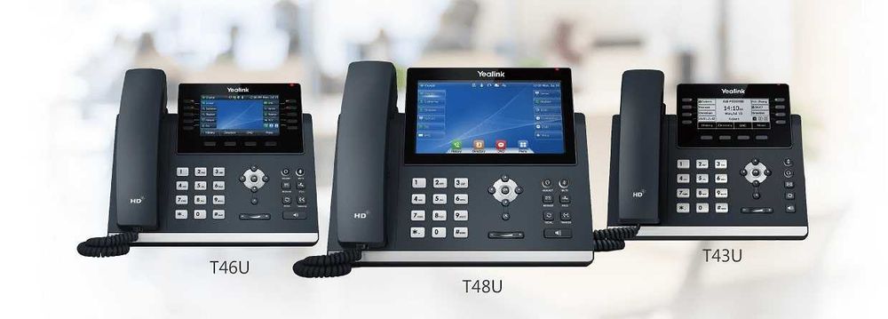 Yealink IP telefonlar. Barcha modellar stokda. Sotish va moslashtirish
