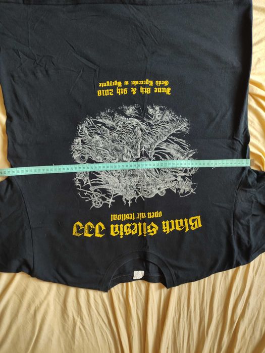 Тениски къс ръкав метъл metal heavy speed death black