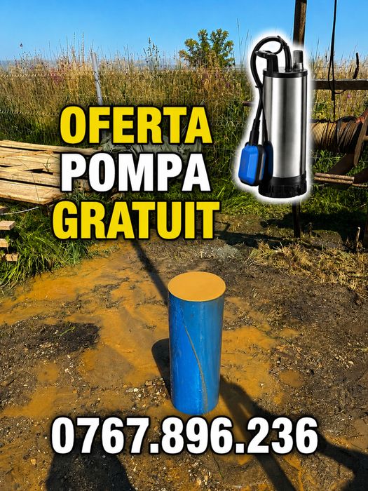 Foraje Puturi Apa Denisipari Prelungiri Fantani