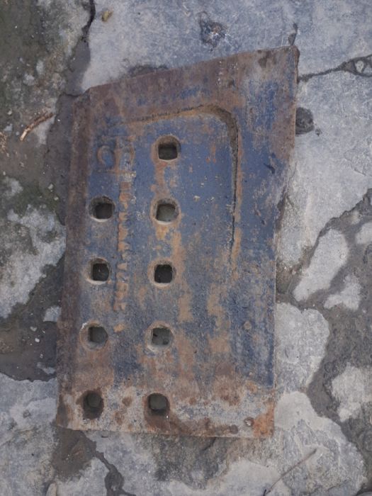 Нож угловой от бульдозера