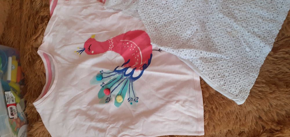 Блузки с къс ръкав  размер -122 см