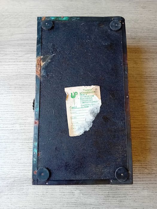 Бронзов накит, медна кутия за бижута