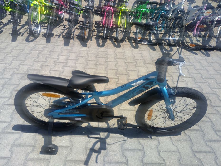 X Детски алуминиев велосипед 20" SPECIAL син