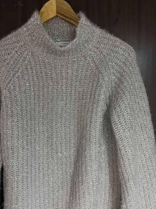 Bluza groasa pana in talie