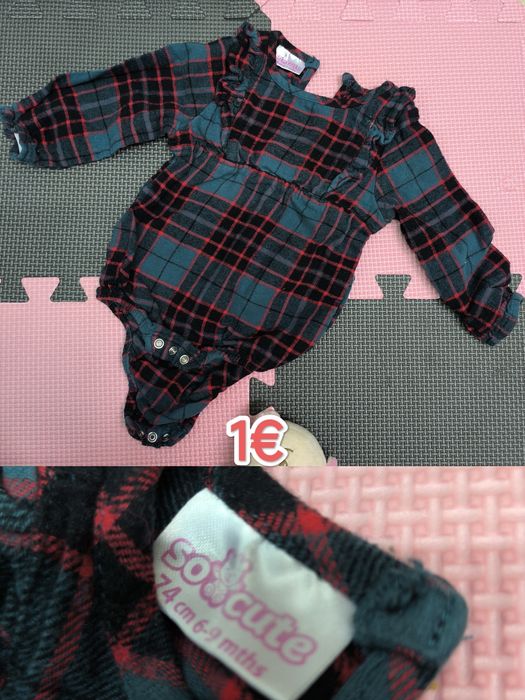 Лот маркови дрешки за госпожица 3-6/6-9м