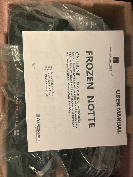 Cooler AIO Thermalright Frozen Notte 240 Black ARGB