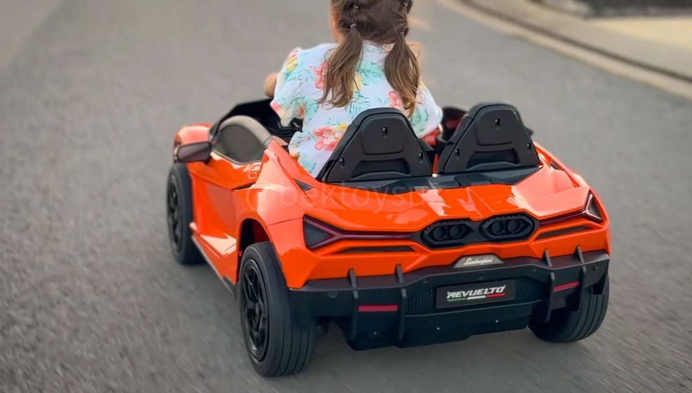 Детская машина Lamborghini Revuelto 24V 2-местная до 14 км/ч до 110 кг