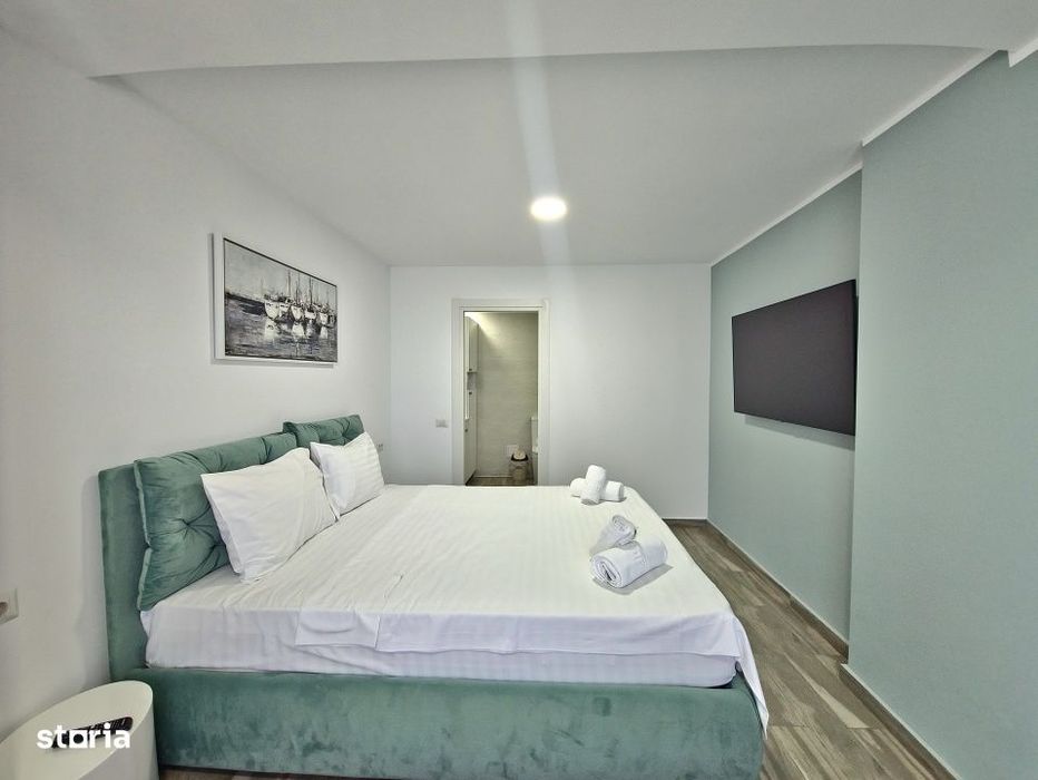 Apartament la cativa pasi de plaja, cu vedere la mare