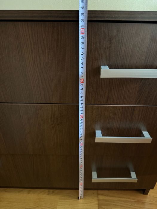 Спалня с матрак, подматрачна рамка, 2 нощни шкафчета и скрин