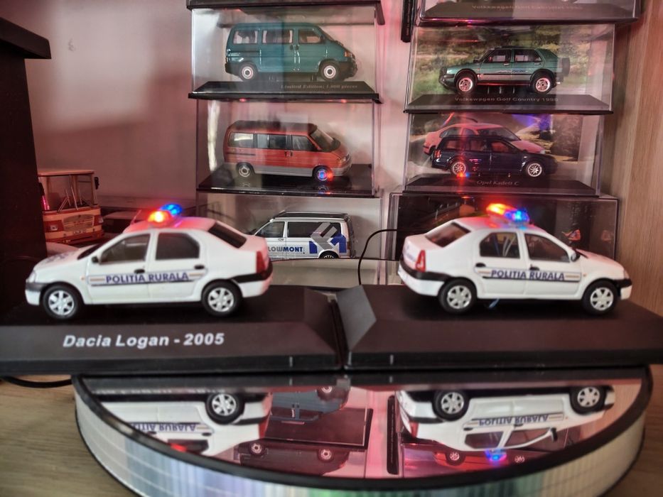 Macheta Dacia Logan ,,Poliția Rurală,,