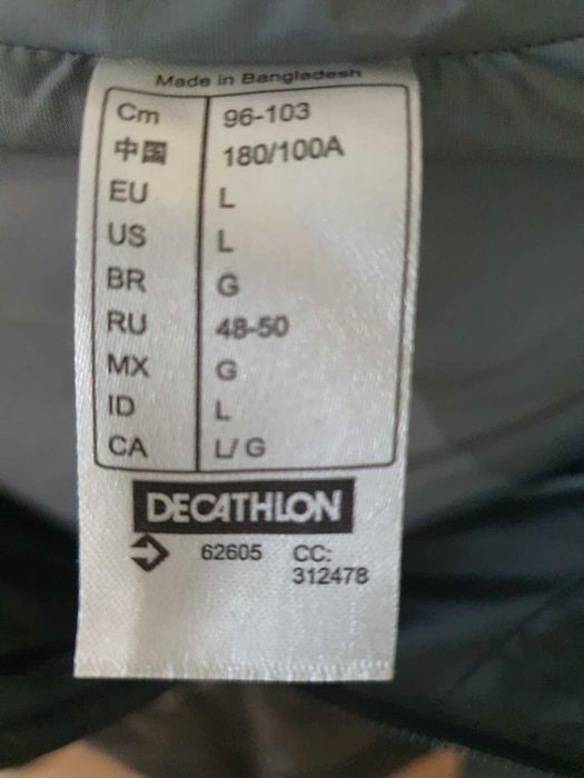 Елегантно черно яке DECATHLON | Отлично състояние