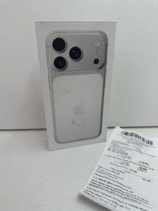 Продаётся новый Айфон 17 Pro 256г