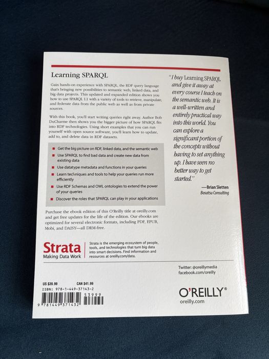 Learning sparql - o'reilly