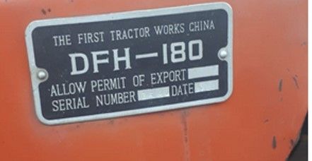 Electromotor Nou cu Reductor YTO DHF 180  LUZHONG Tractor Chinezesc