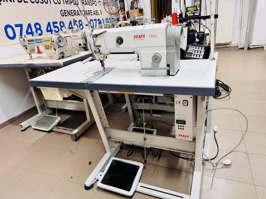 Masina de cusut liniar automata cu motor direct drive 220v Pfaff 1183
