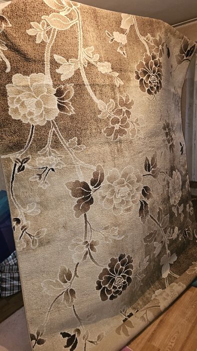 Шикарный плотный ковер 2×3 м после химчистки