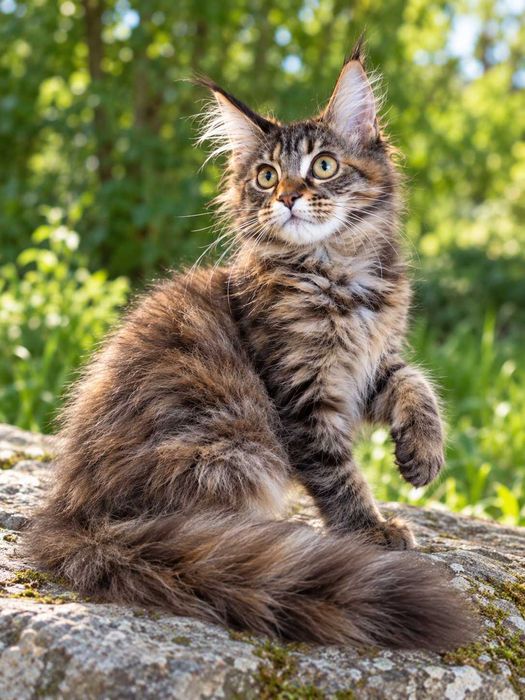 NIRA – Maine Coon femelă f22, pedigree | LYNX RUNE CODE