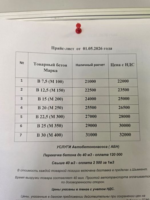 Доставка БЕТОН от М50 М550
