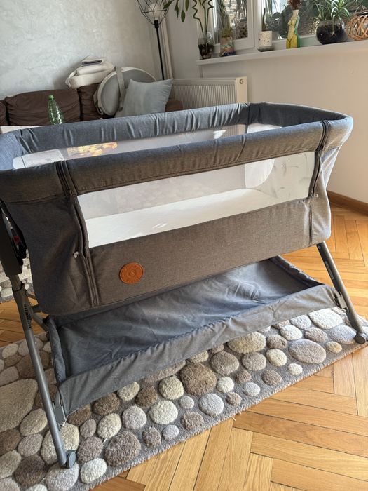 Patut co-sleeper, Lionelo, Leonie Plus, Pliabil, leganare, unghiular Reglabil 6 pozitii pe inaltime