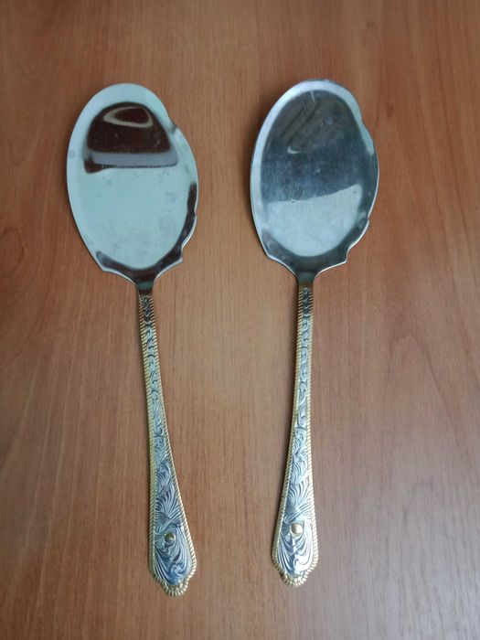 плоские ложки для пирогов, тортов.