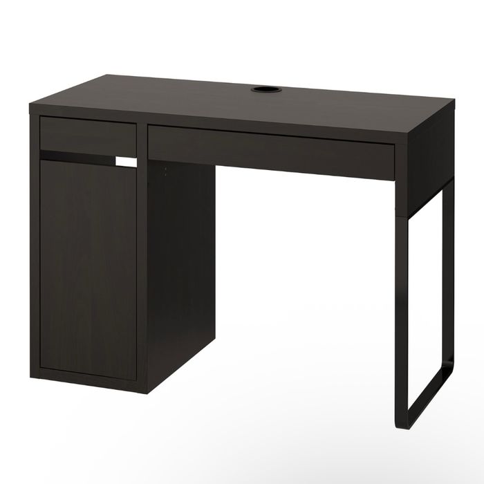 Birouri IKEA MICKE negru-maro 120x50 cm si 105x50 cm