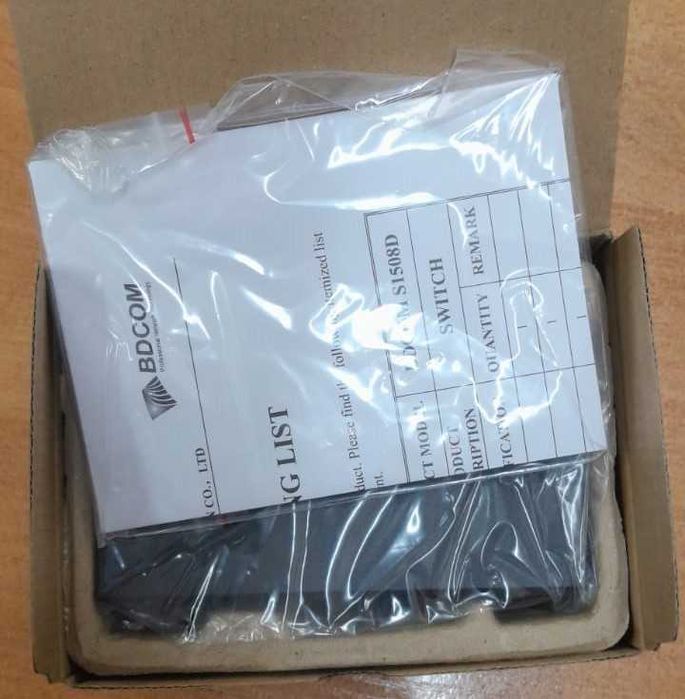 новый гигабитный Switch 8 ports BDCOM S1508D