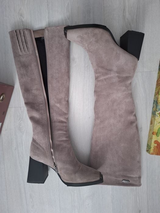 Сапоги еврозима женские