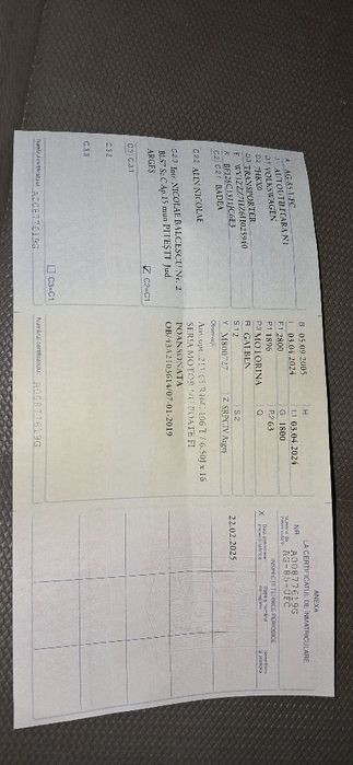 VW Transporter t5 motor 1.9/schimb cu Logan