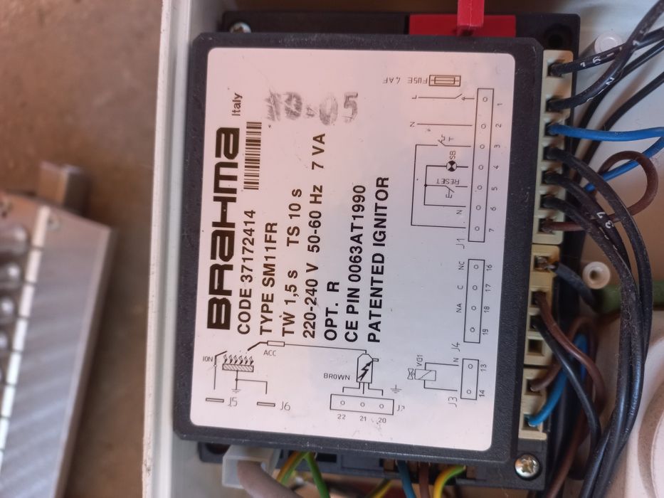 Modul automatizare centrală / arzător Brahma SM11FR (Cod 37172414)